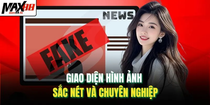 Giao diện hình ảnh sắc nét và chuyên nghiệp