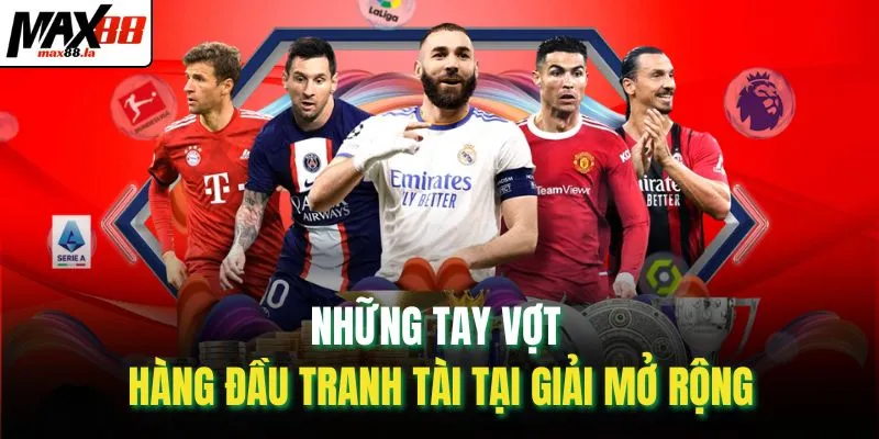 Những tay vợt hàng đầu tranh tài tại giải mở rộng